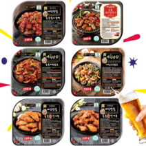 야식만참 돼지껍데기300g 오돌뼈 닭근위볶음 제육볶음 날개 윙 봉 술안주베스트 골라담기, 숯불제육볶음250g, 1개