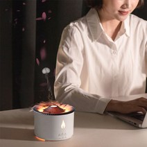 볼케이노 미니가습기 소형무드등 탁상용 집이건조할때 습도올리기 아로마 가정용원룸 방건조할때