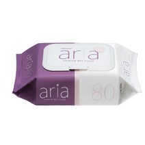 SJ 아리아물티슈 캡형 일반 80매 225g / (브랜드/국내브랜드/물티슈/패드/생리대 추천)