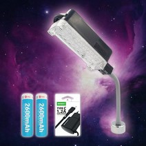 원동쓰 자석 부착 34구 LED 충전식 자바라 작업등 고광량 충전지 분리형