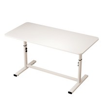 높이조절 서서일하는 스탠딩 책상 학교 회사 졸음방지, 화이트 50X100