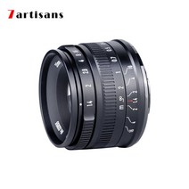 캠코더렌즈 카메라렌즈 7artisans 35mm F1.4 Mark II APS-C Prime Lens Portrait Micro Single for Sony E, 05 Canon EF-M