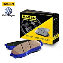 상신 하겐 폭스바겐 브레이크패드 앞 뒤 패드 모음 골프 R 투란 티구안 09-14, GP1678, 파사트