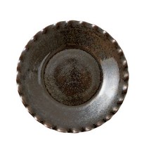 일본 도자기 브랜드 [Co-bo-no 코보노] FLARE 플레어, 흑색, 플레이트 L