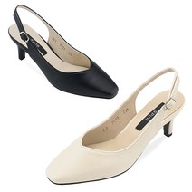 스퍼 SPUR스퍼 OS7065 Blunt toe slingback 2컬러