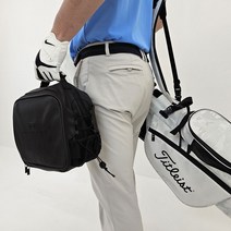 골프 보냉백 라운딩 간식가방 블랙 그린, 블랙1+1
