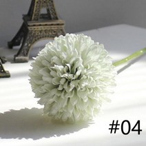 웨딩꽃 웨딩 홈 호텔 정원 인공 민델리온 꽃 실크 히아신스, 02 green