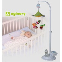 아기노리 신생아 스탠드 모빌대 130cm + 물티슈함, 혼합색상