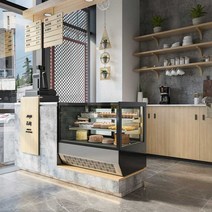 디저트쇼케이스 진열 제과 케이크 업소용 베이커리, 스테인레스 -700mm 길이(둥근형)