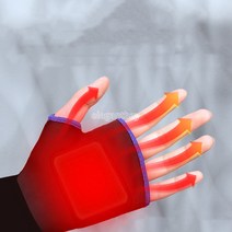 발열 히팅 장갑 usb 충전 따뜻한 손난로 장갑, 블랙