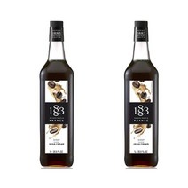 동서 식품 1883 아이리쉬 크림 시럽 1000ml 스무디 칵테일 홈카페 에이드, 2개
