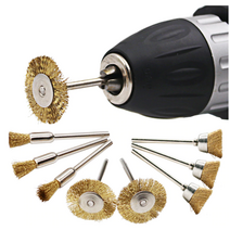 녹제거 청소 철솔 전동 드릴 와이어 브러쉬 9세트, 와이어브러쉬9세트, 단품