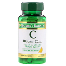 [핫딜][오늘출발][100정] 네이쳐스바운티 고함량 고용량 비타민C 1000 로즈힙 아스코르빈산 비타민씨 비타민시, #초특가# 100정 x 5개