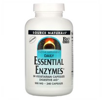 Source Naturals 효소 락타제 리파제 아밀라제 1개