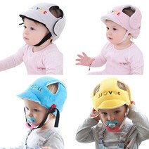 JJOVCE 유아안전모 머리보호대 6개월8세 500061 아기안전모 _777EA, 옐로우