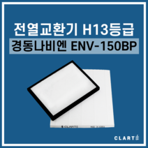 경동나비엔 ENV-150BP 전열교환기 헤파필터, 세트구성(헤파필터1EA 프리필터2EA)