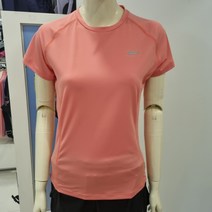 르까프 [득템찬스][인기상품] 신축성이 우수해 활동하기 편한 여성 라운드넥 핑크 티셔츠