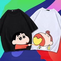 짱구 짱아 순면반팔티셔츠[2XS-4XL] 12종택1