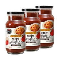 [CJ제일제당] 백설 토마토스파게티소스610gX3, 3개