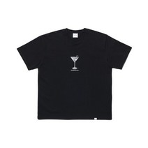 NOMANUAL MARTINI T-셔츠 - 블랙