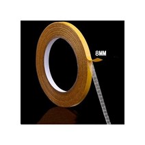 20M 메쉬 점도 투명 양면 그리드 테이프 유리 섬유 접착, Width 8MM