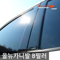레이스텍 B필러 C필러 미러플레이트 / 기둥몰딩, B필러 올뉴카니발(6P)