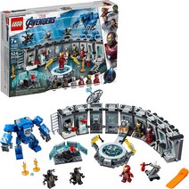 레고 마블 어벤져스 Lego Marvel Avengers 아이언맨 홀 오브 아머 76125 빌딩 키트 마블 토니 스타크 아이언맨 슈트 액션 피규어, 표준.