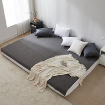 이브 피그먼트 패밀리 침대패드(SS+SSSS+QQ+Q), 아이보리(밴딩형)