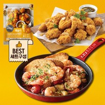 애슐리 감바스 피칸테 2인분+스윗갈릭 크리스피 치킨 1pk (500g)