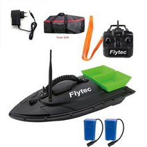 떡밥 투척기 Flytec 2011-5 물고기 파인더 1.5kg 500m 3 배터리 가방 원격 제어 낚시 미끼 보트 RC 장난감, 05 Green 2 battery bag