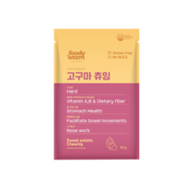 [푸디웜] 저알러지 기능성 애견간식, 1개, 사슴져키 3묶음