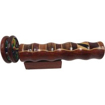 N & J 파다우크 우드의 만화경 17.8cm 배럴 파다우크 티크 잘님 바부글리아를 포함한 상감 솔리드, 한개옵션0