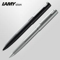 각인/라미 LAMY 아이온 Aion 377 볼펜 수성펜 고급, 블랙-각인안함