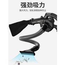 무선송풍기 낙엽청소 세차블로어 Comex 리튬 배터리 송풍기 가정용 소형 컴퓨터 집진기 고전력 충전식 헤어 드라이어 진공 청소기, [23] 고급 도구 상자 6.0Ah 배터리 2개 및 1