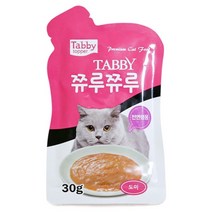 테비토퍼 쮸루쮸루 30g 12개입 고양이간식, 도미