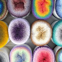 (10+1 이벤트중) 로코코 뜨개실 그라데이션실 케이크실 대용량, 7015