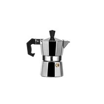 EU 인증 알루미늄 클래식 스토브탑 에스프레소 메이커 훌륭한 맛의 강한 에스프레소 이탈리아 스타일 에스프레소 모카 포트 쿠바 및 그레카 커피 메이커 브루어 퍼컬레이터 쉬운 작동 및, Sliver_50ML/1Cups