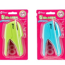 [아주문구도매상] 피스코리아 침없는스테플러, 1개, 랜덤
