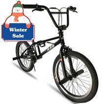 지멘스 BMX자전거 위저드20인치 크로몰리크랭크암 핸들360도회전 자전거, 146cm, 위저드20(매트블랙)_완전조립 및 테스트