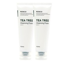 어퓨 난코 티트리 클렌징 폼 130ml 1+1, 2개