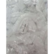 일회용 비닐 헤어캡, 단일, 100개