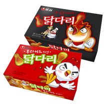농심닭다리 농심 스낵 닭다리 세트 후라이드 4개 + 핫숯불바베큐 치킨맛 66g 247161