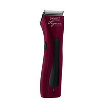 WAHL 전문 동물 피규어 말 무선 클리퍼 키트(8868-200) 메탈릭 레드