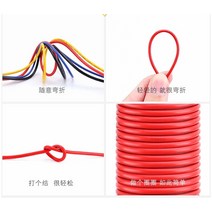 철사 PVC RoHs 케이블 장비 100cm 1007 22AWG # 전선 AWM 주석 도금 도체 300V 도매, 01 WHITE_01 100CM_01 22 AWG