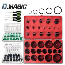 고무오링 세트 6종모음 오링풀러 실리콘오링 오일링 고무링 패킹 바킹, 3.오링세트 419P 블랙레드 C09