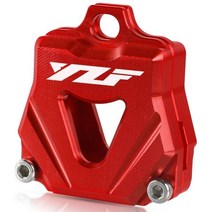 오토바이 키 커버케이스 CNC 커버 캡 크리 에이 티브 제품 케이스 셸 Yamaha YZFR25 YZFR6 YZFR3 YZFR1 YZF R25 R6 R3 R1 액세서리, 레드 -YZF