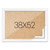 워라밸퍼즐액자 38x52 고급형 그레이스 화이트