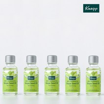 크나이프 [공식] [크나이프] 그레이프시드 마시지 오일 미니 패키지 (5병세트), 단품없음