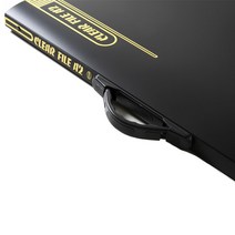 아톰 클리어화일 A2 20매 크리어화일 손잡이 서류 포트폴리오 화일, F104 크리어화일(A2/20매/손잡이) 청색