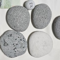 자갈공명 납작돌(flat pebble)자갈 1포(15kg), 납작돌90-150mm 1포(15kg)